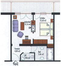 THERESA - VIP-Appartement 45 m&sup2;