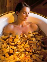 Entspannendes Wellnessbad