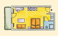  - Double room type 3 mountain side