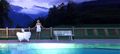 Schwimmbecken mit fantastischem Ausblick