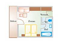 Leonhard Stock - Doppelzimmer Finkenberg