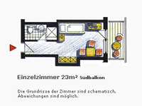 Cervosa - Einzelzimmer