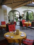 terrazza dell' hotel
