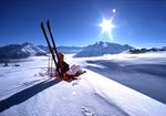 Sun Skiing in March